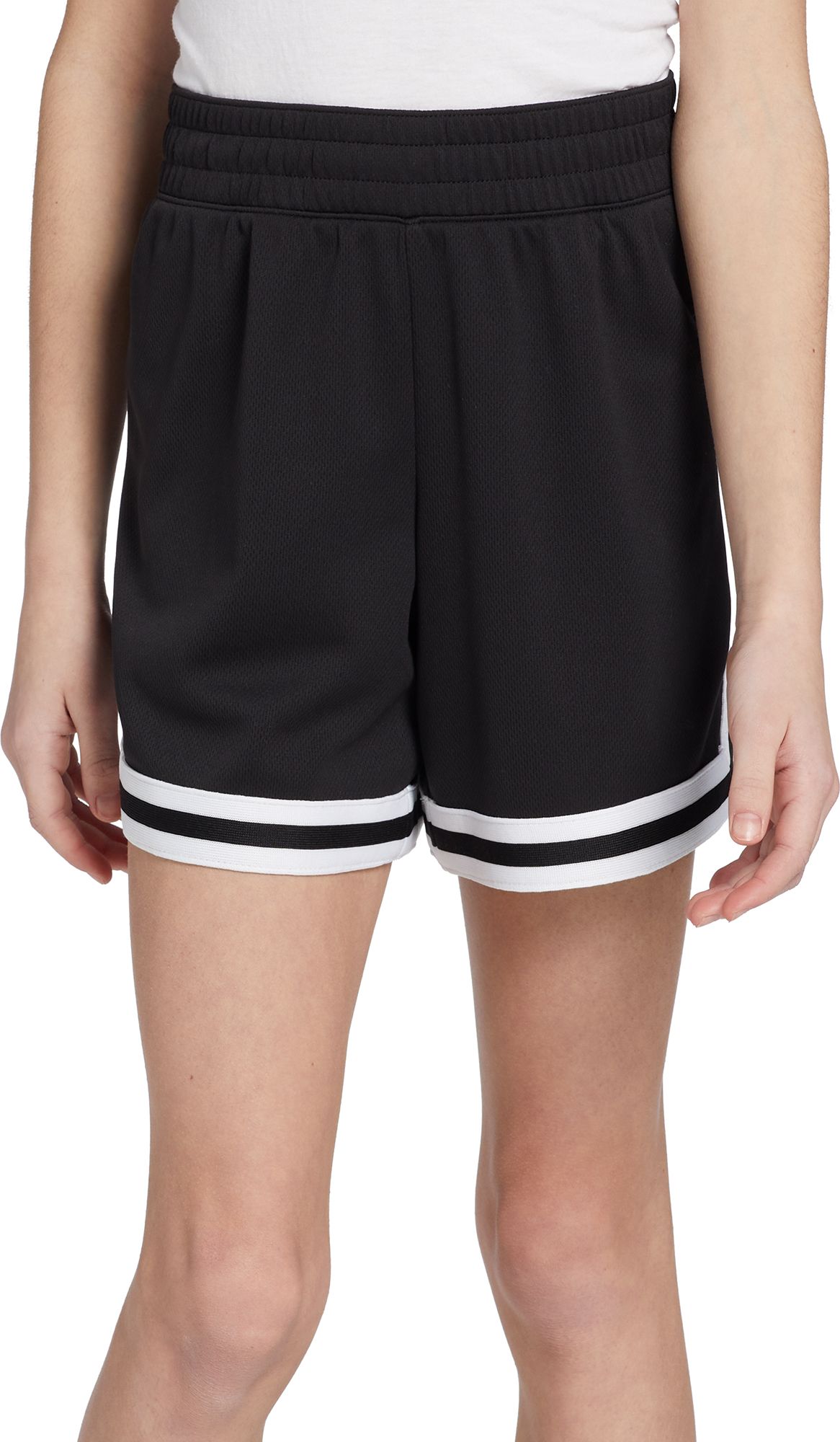 DSG Girls' Mid Rise Performance Mesh Shorts