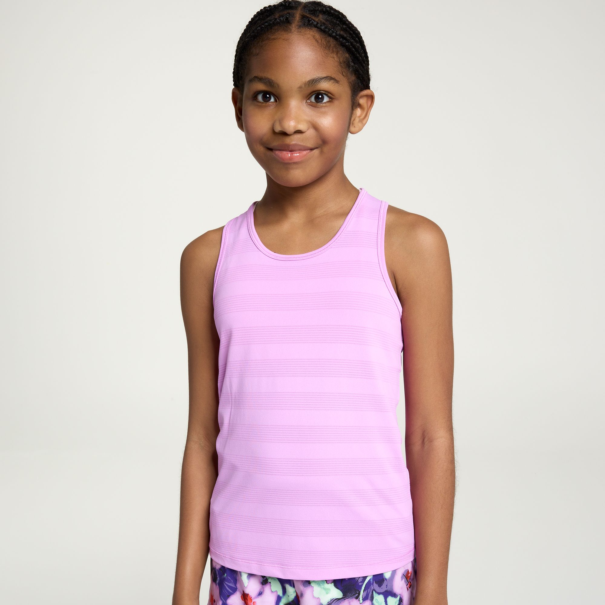 DSG Girls' Movement Seamless Mesh Tank