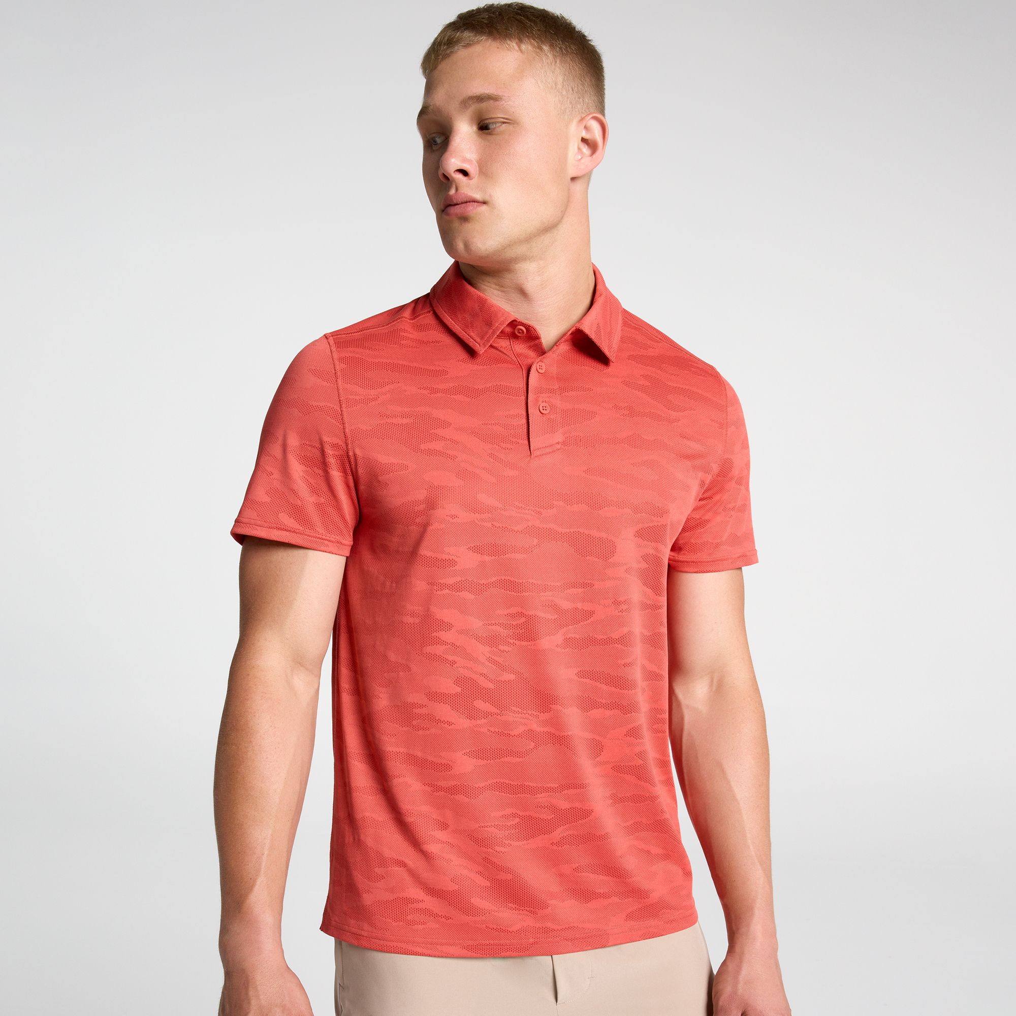 Light Red Jacquard