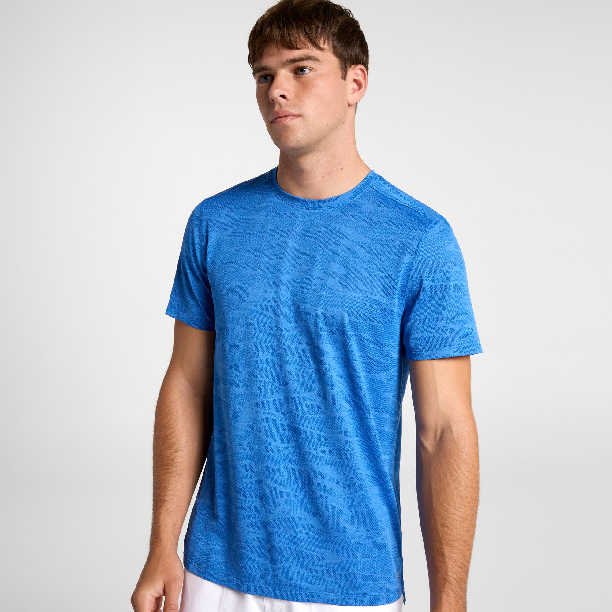 Vibrant Blue Jacquard