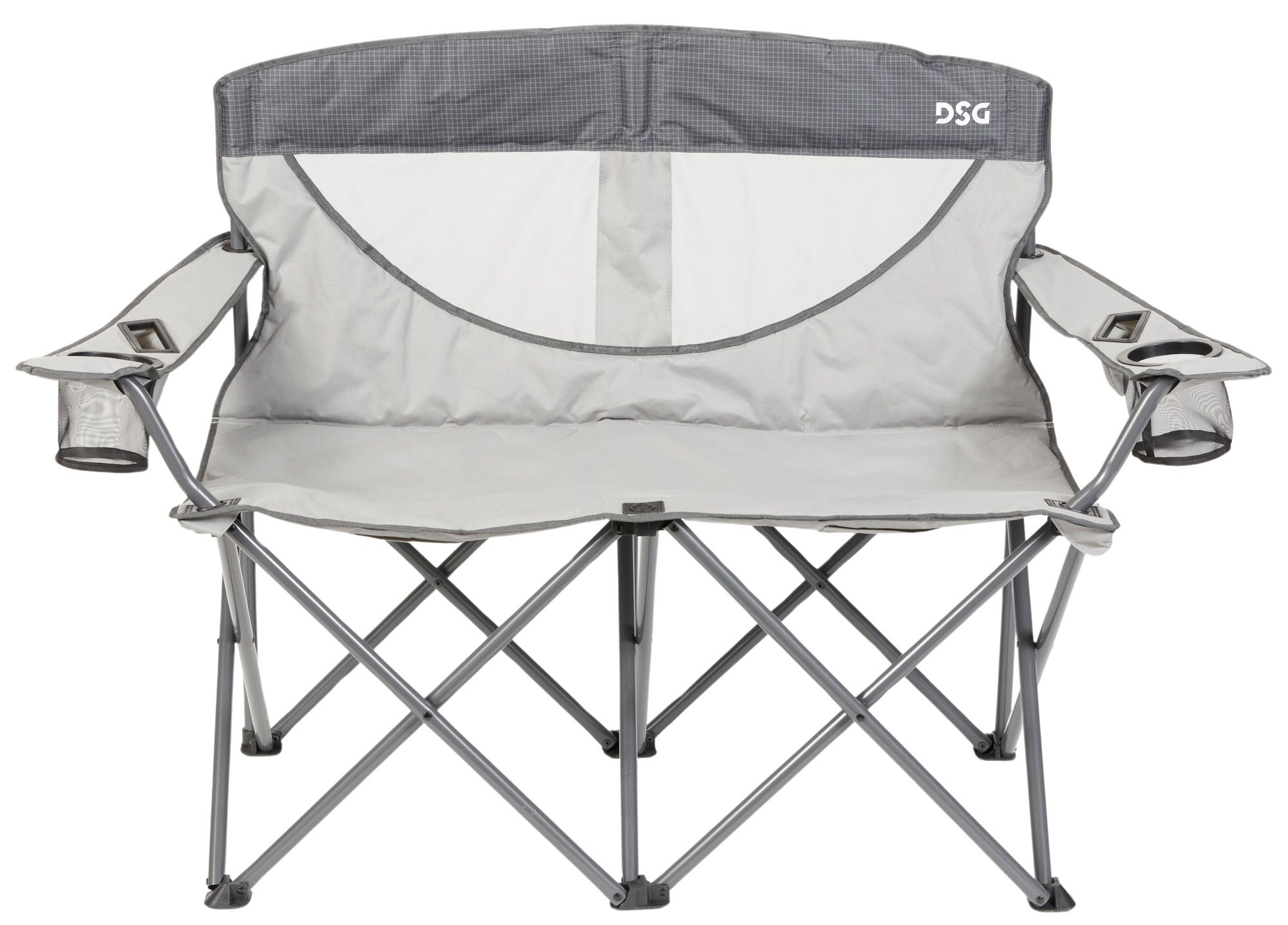 DSG Folding Loveseat - Gray