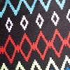 Pure Black Fair Isle