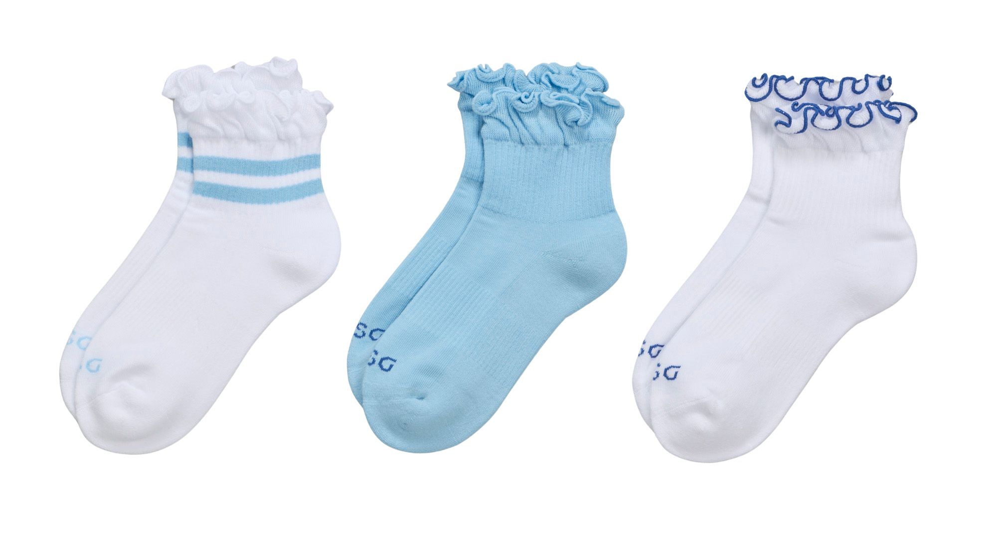 DSG Ruffle Socks 3-Pack
