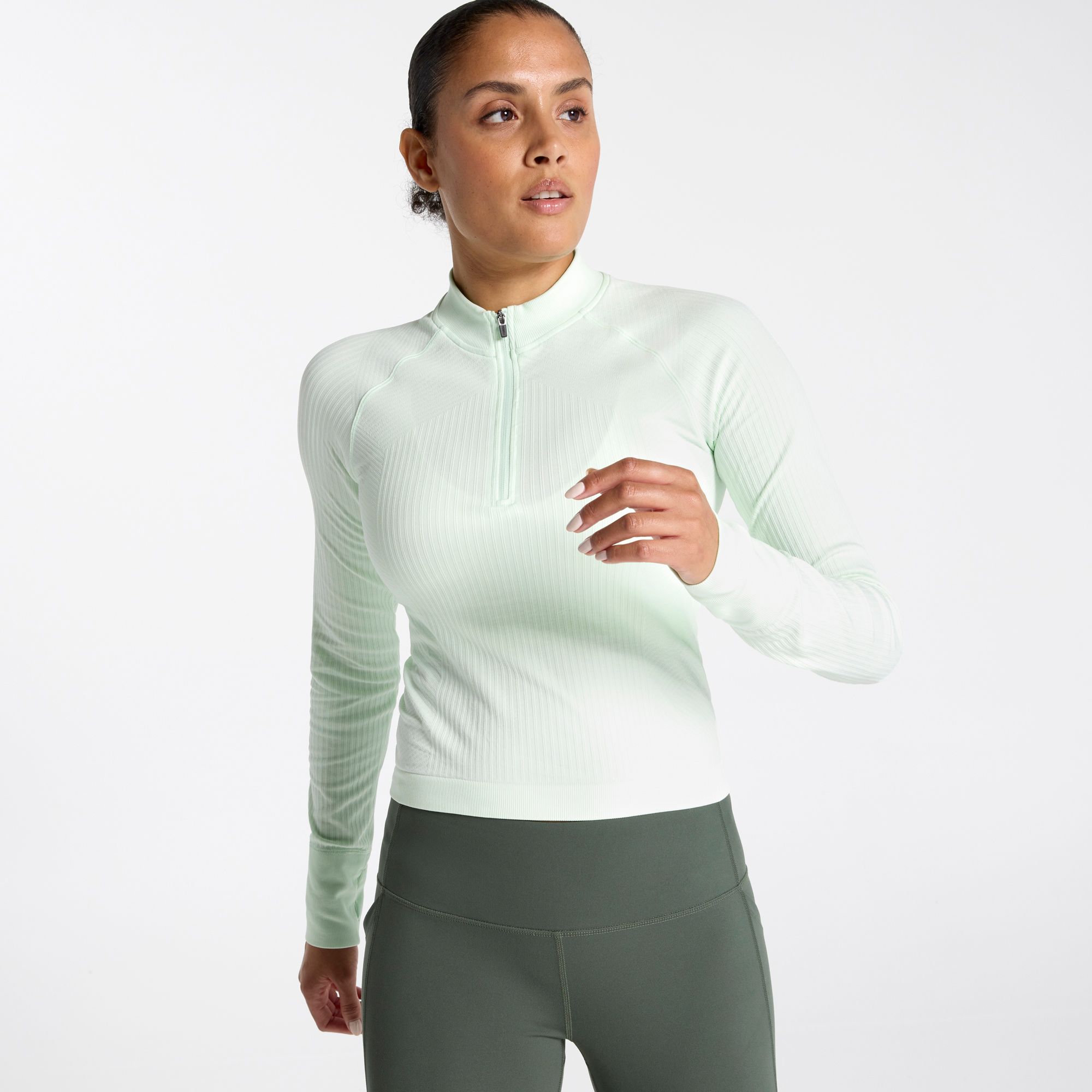 DSG Women's Momentum Seamless 1/4 Zip