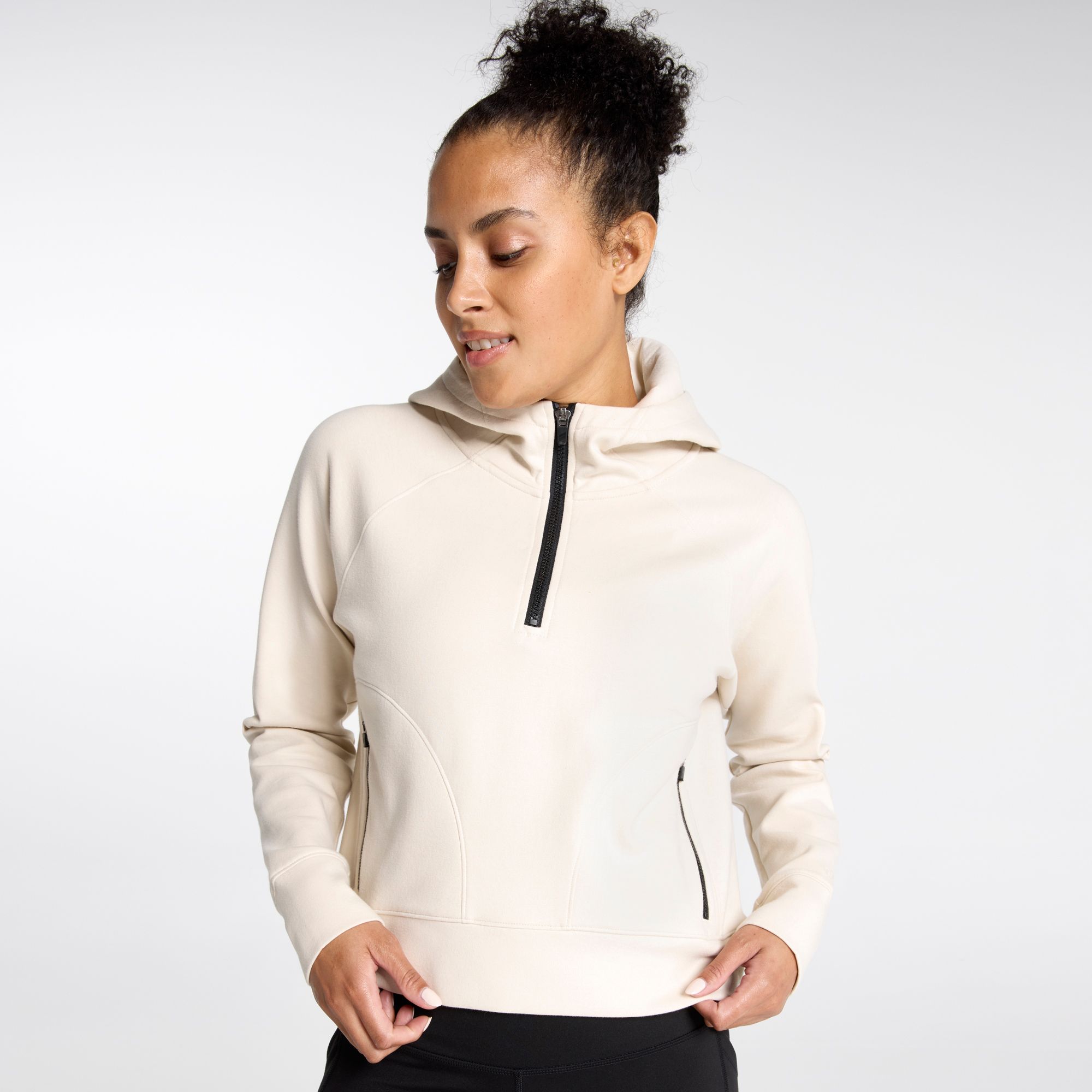 DSG Women's Sport Fleece 1/4 Zip Hoodie