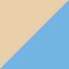 Tan/Blue/Pink