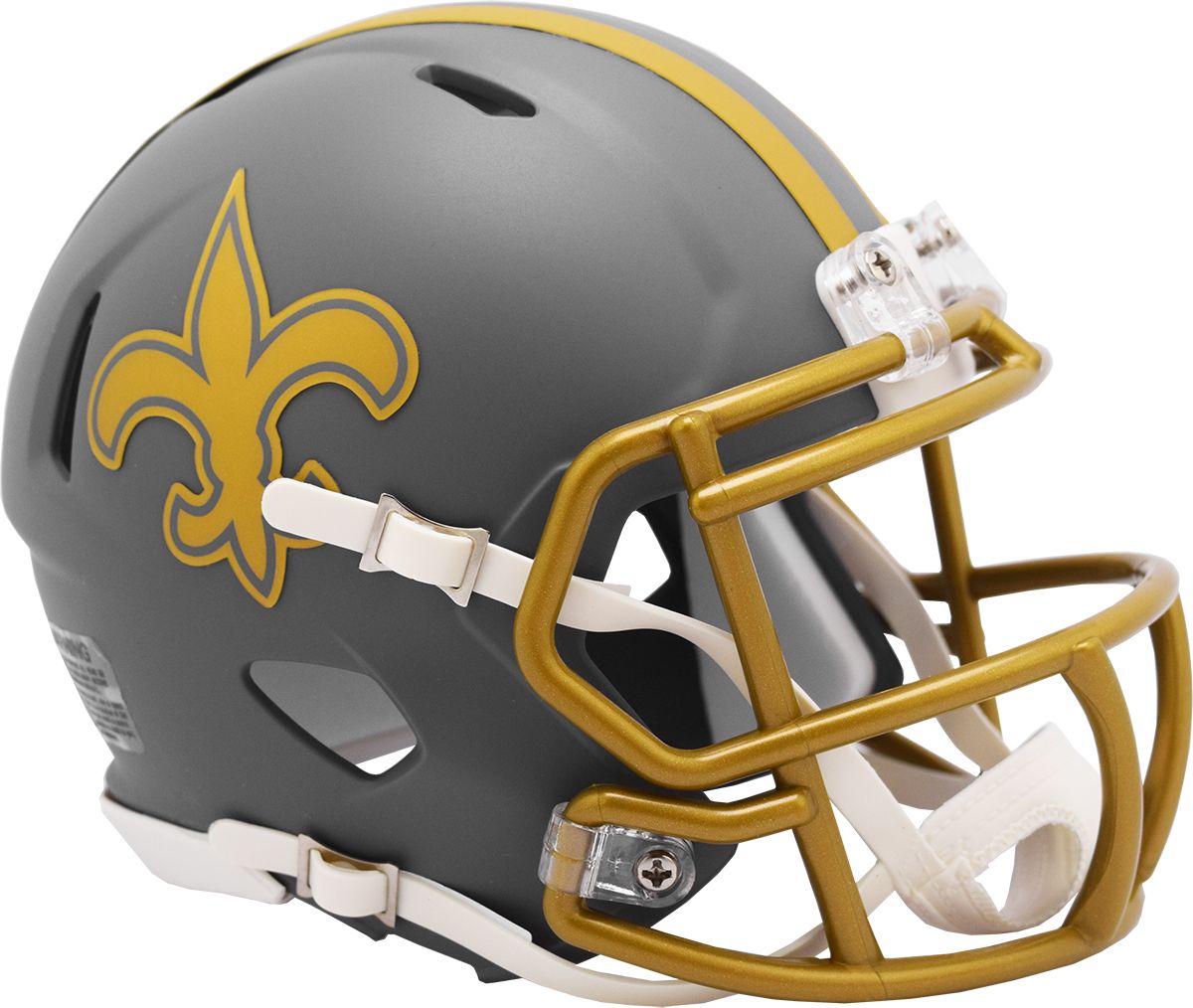 Riddell New Orleans Saints Slate Speed Mini Football Helmet