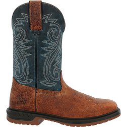 Rocky Worksmart 11” Pull On Waterproof Western Boots