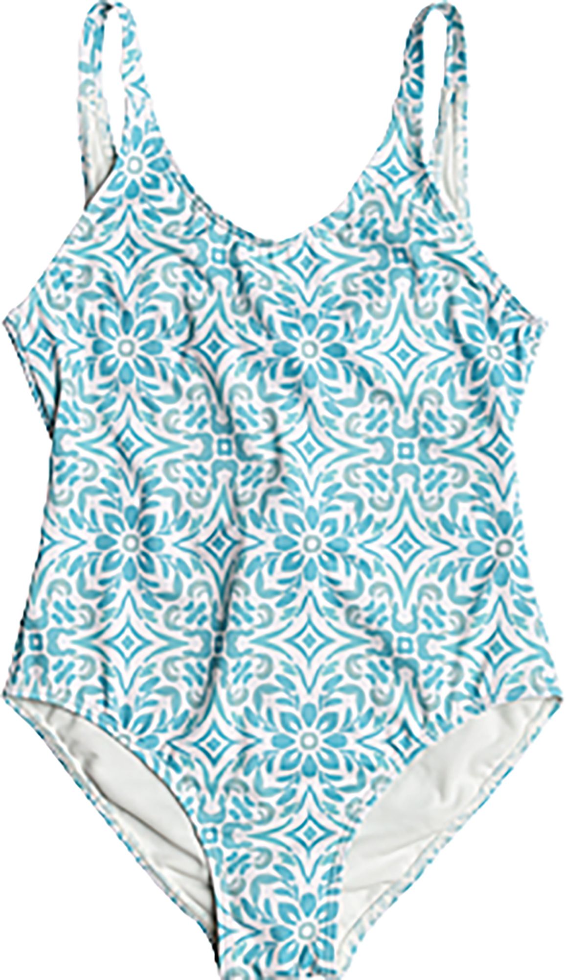 Roxy Girls' Fresco Tile One-Piece Swimsuit