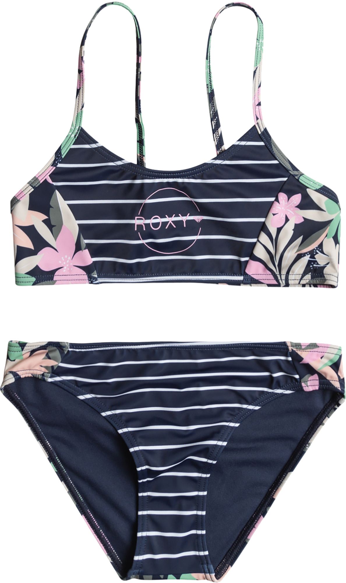 Roxy Girls' Ilacabo Active Bralette Bikini Set