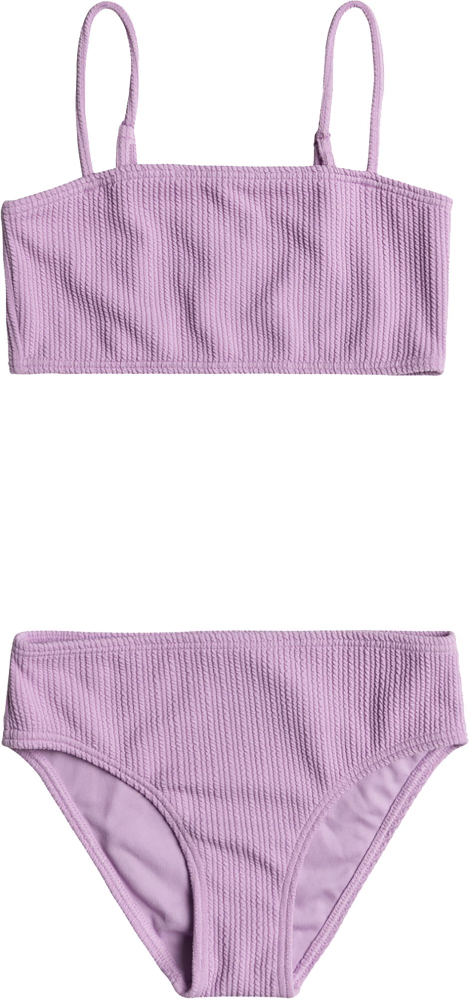 Roxy Girls' Aruba Crop Top Bikini Set