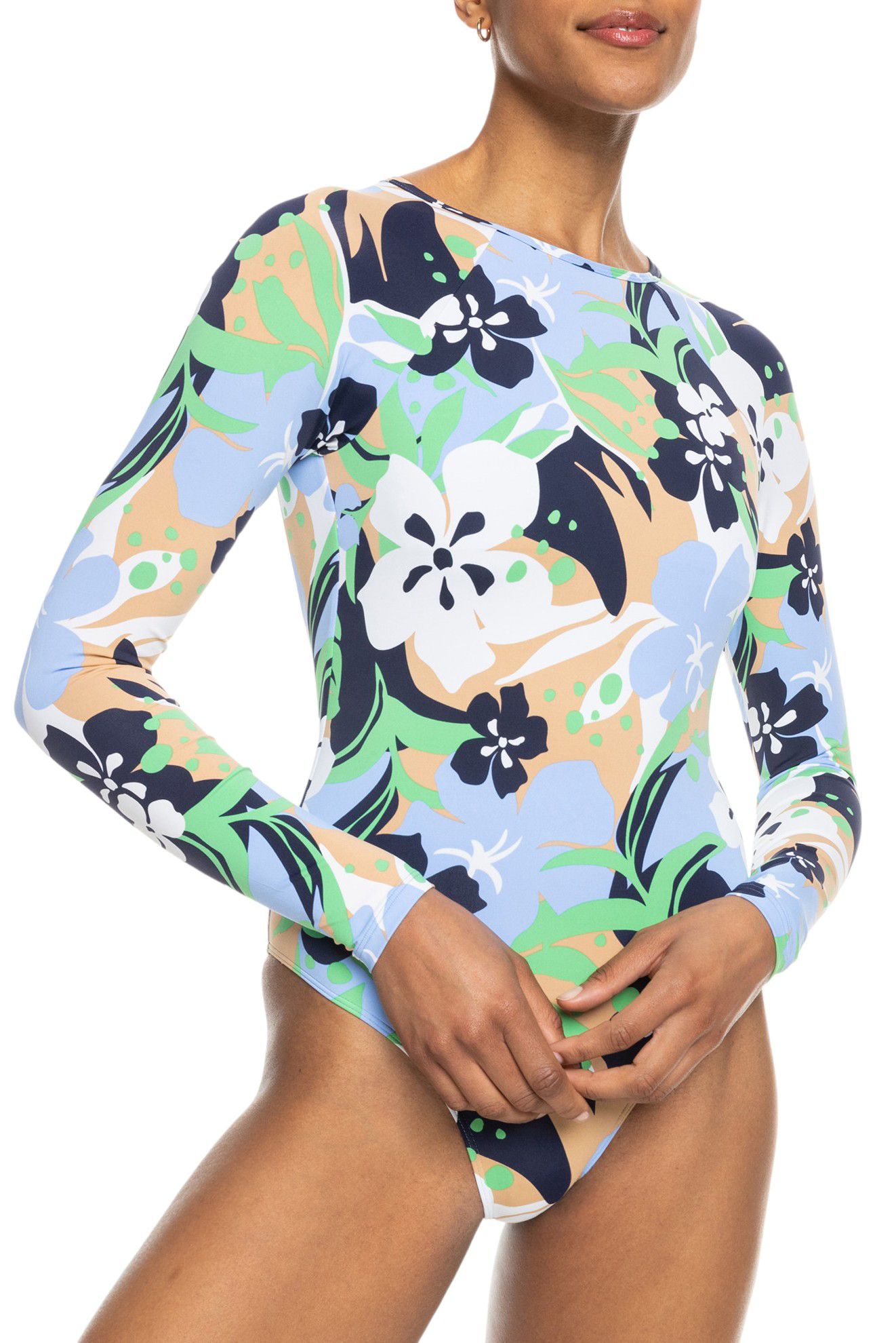 Roxy Women's Fashion Long Sleeve Swimsuit