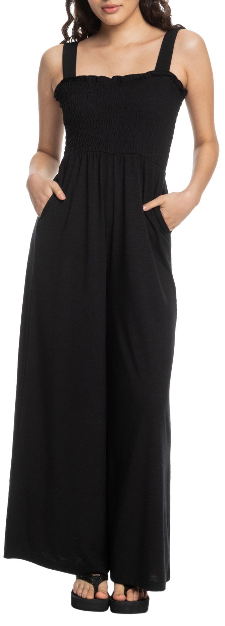 Roxy Women's Just Passing By Jumpsuit - Gray