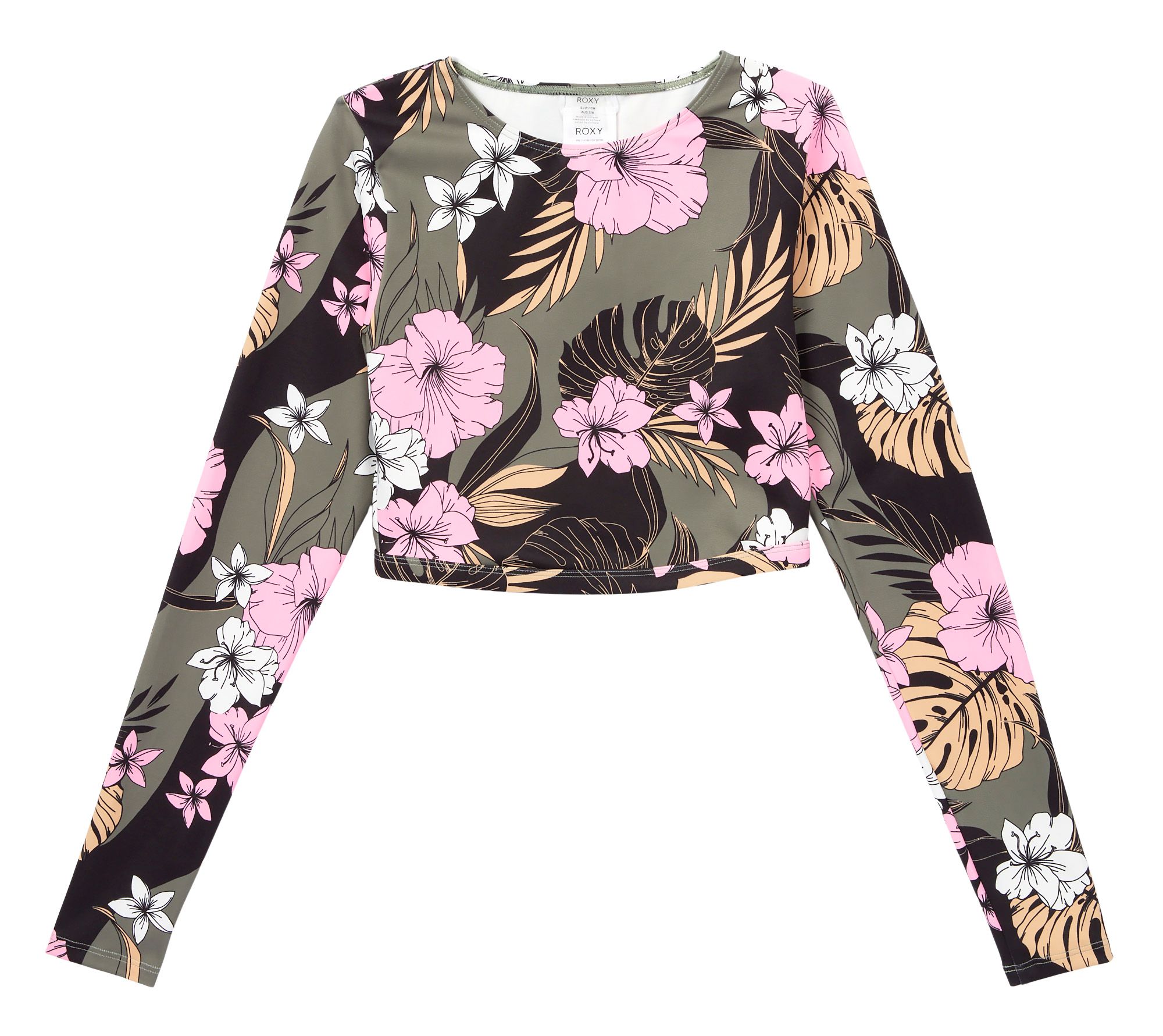 Roxy Women's Pro Crop Rash Guard