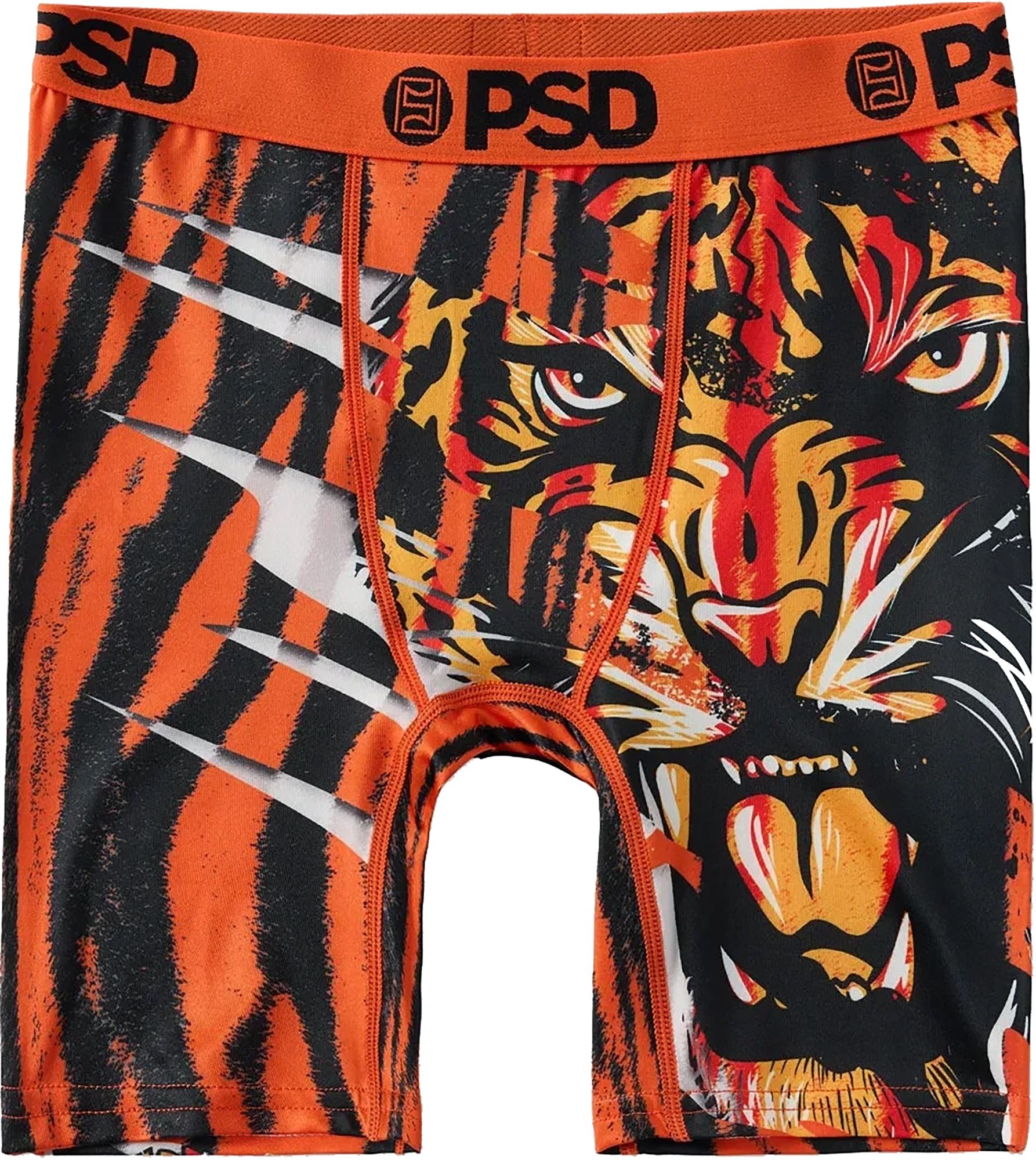 PSD Underwear Boys' Wild Stripes Boxer Briefs