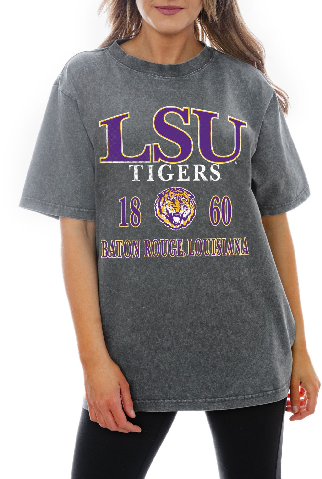 Gameday Couture Women's LSU Tigers Grey Time Honored T-Shirt