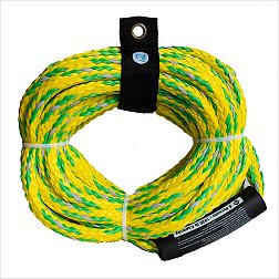 PROLINE 60' 2-RIDER SAFETY TUBE ROPE - GREEN/YELLOW - FLOATING/TUBING