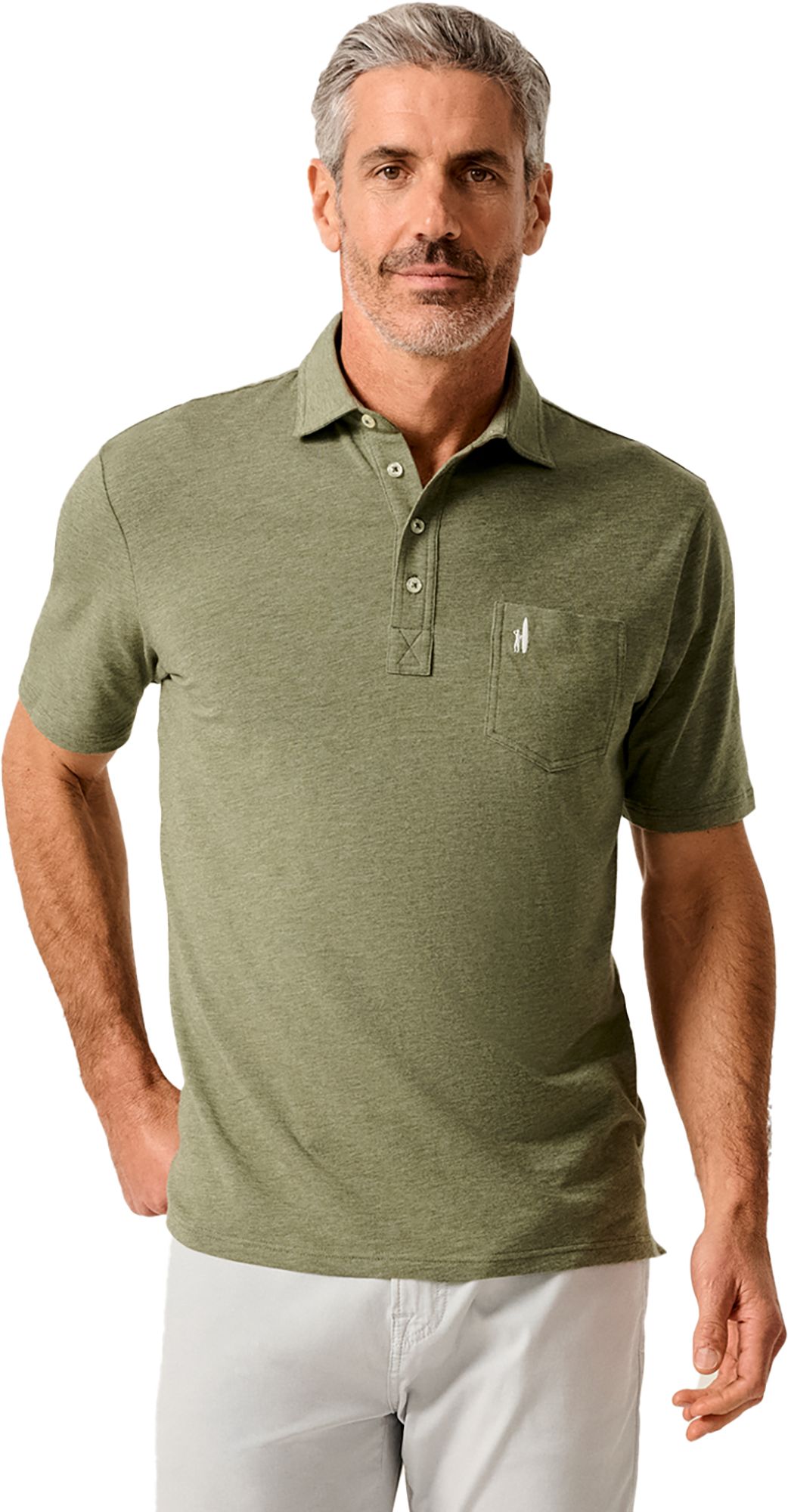 Johnnie-O Men's Heathered 2.0 Original 4-Button Golf Polo