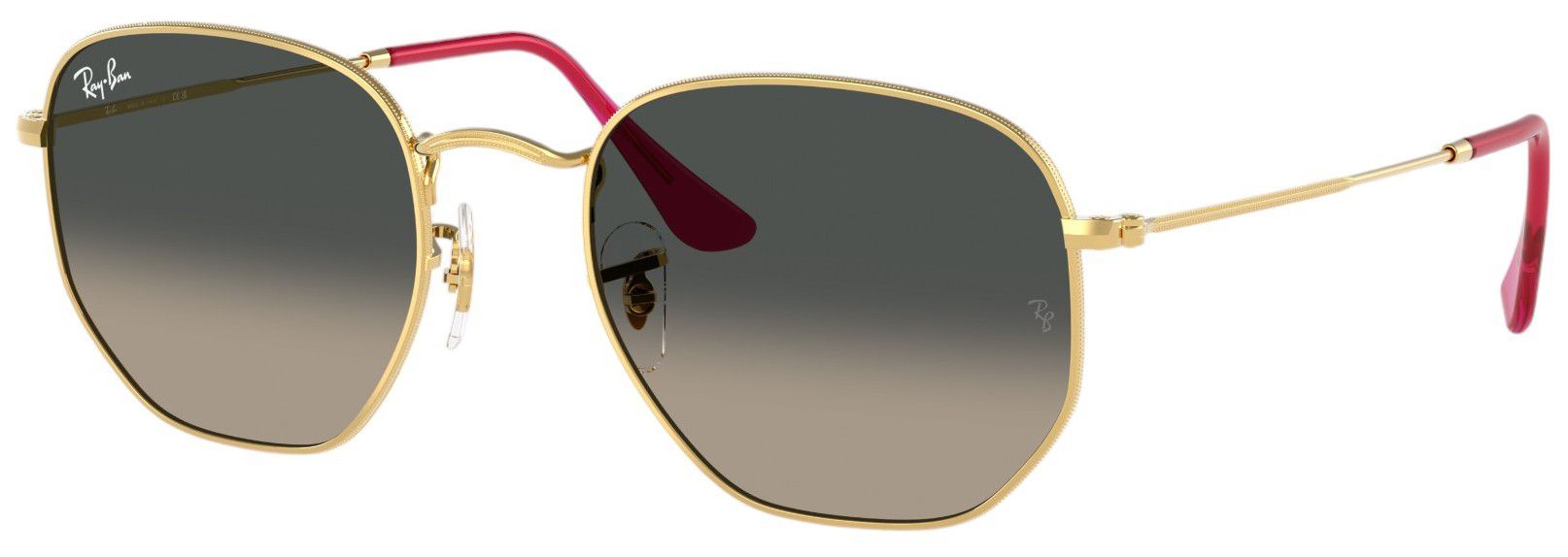 RAY-BAN Hexagonal Sunglasses, Men's