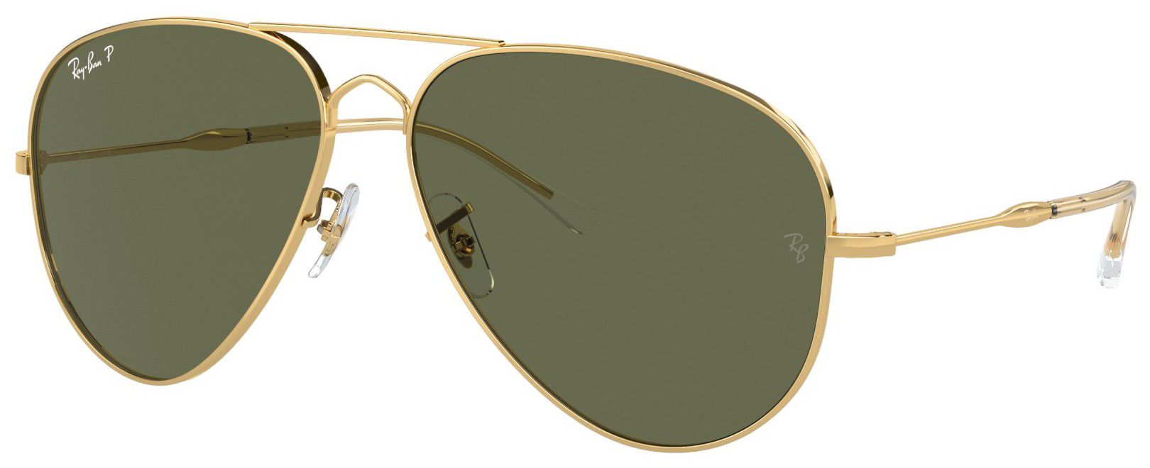 RAY-BAN Old Aviator Polarized Sunglasses, Men's