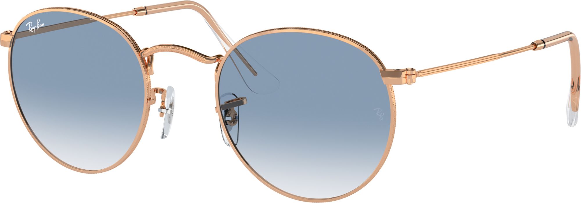 RAY-BAN Round Metal Sunglasses, Men's