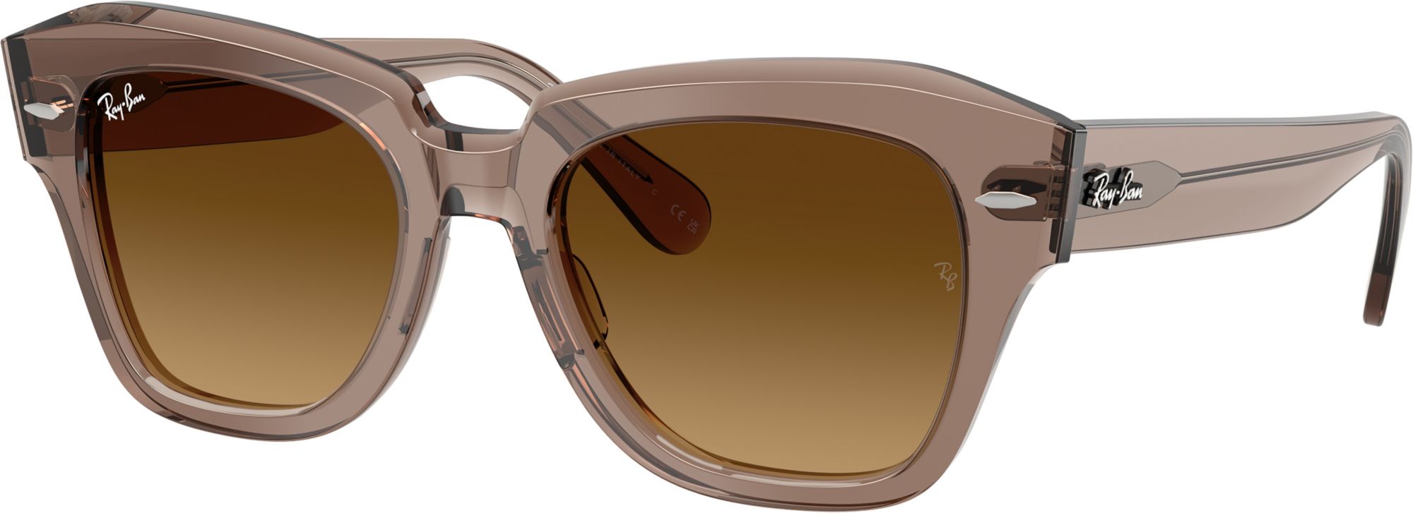 Transparent Light Brown/Gradient Brown