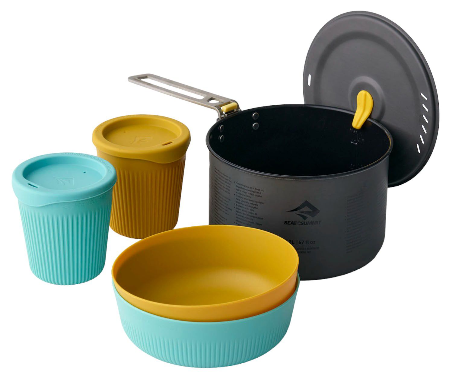 Sea to Summit Frontier Ultralight 1 Pot 2P 5PC Cookset
