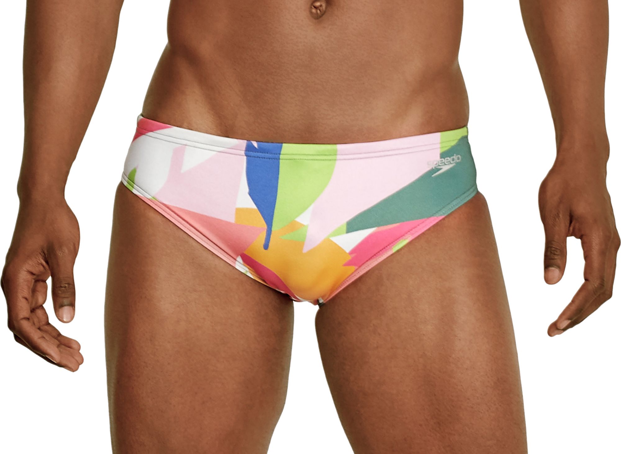 Speedo Men's Printed One Brief Swimsuit