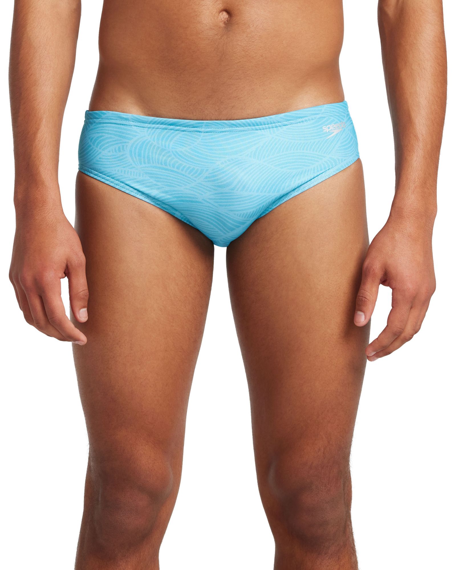 Speedo Men's Printed One Brief Swimsuit