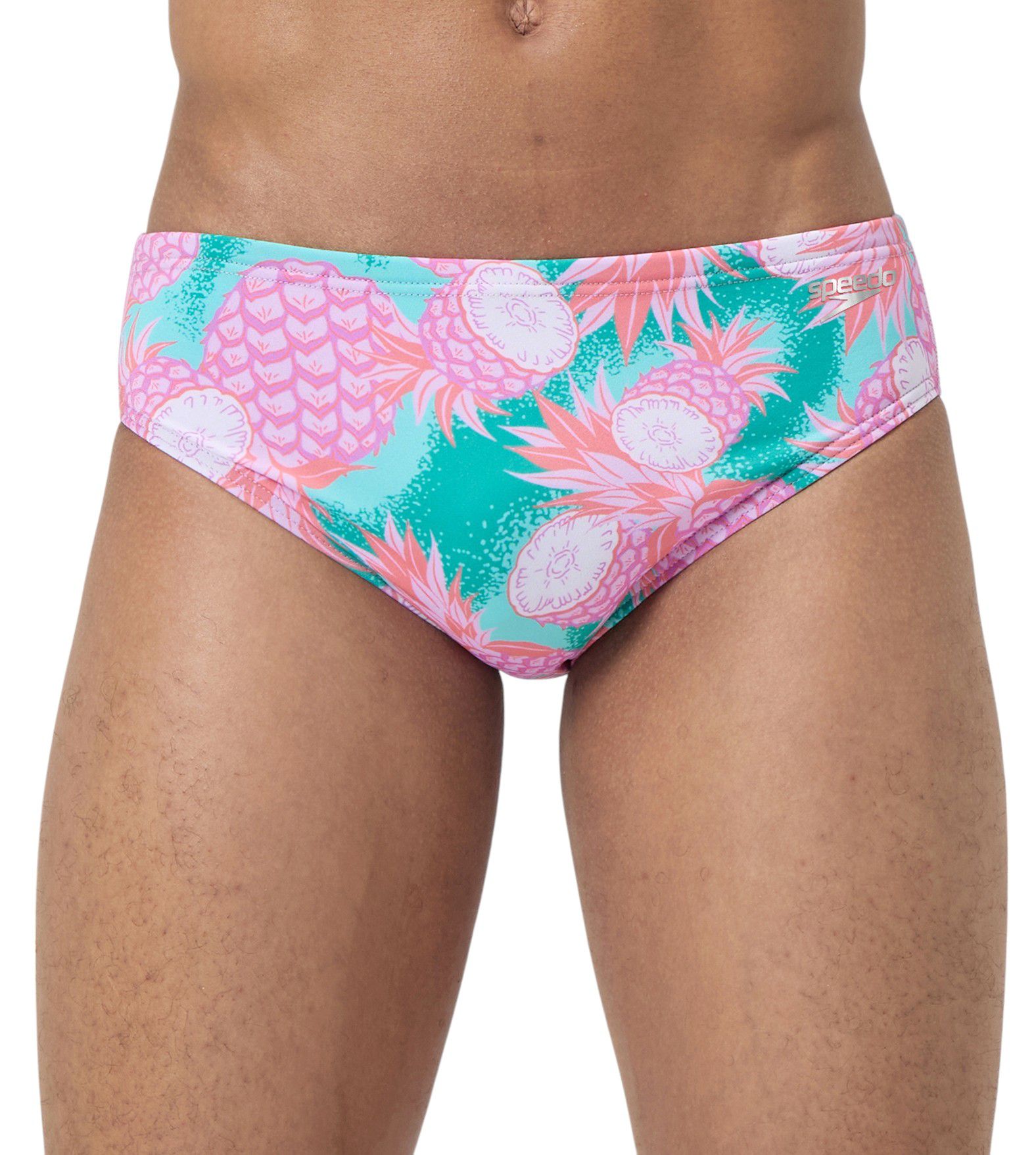Speedo Men's Printed One Brief Swimsuit