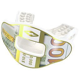 Shock Doctor Chrome Gold Band Max Airflow Football Mouthguard