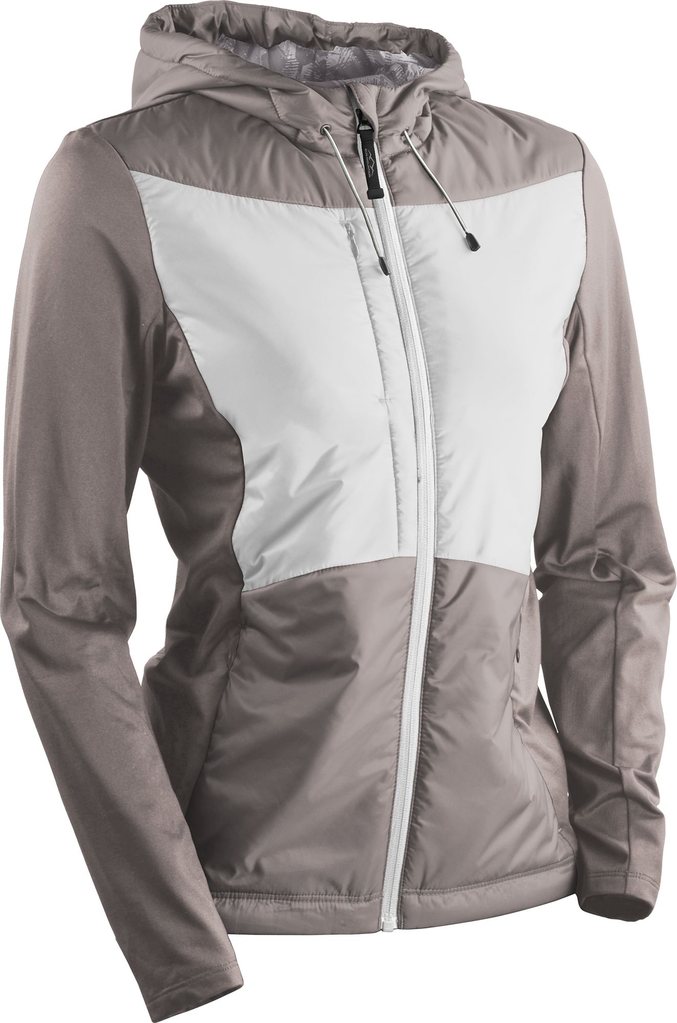 Taupe/White