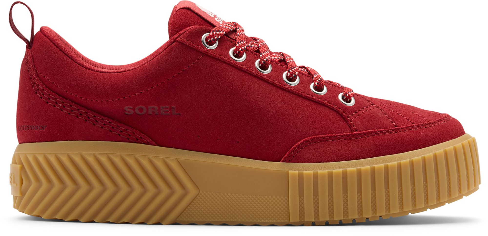 SOREL Women's ONA Ave Low Sneaker - Red