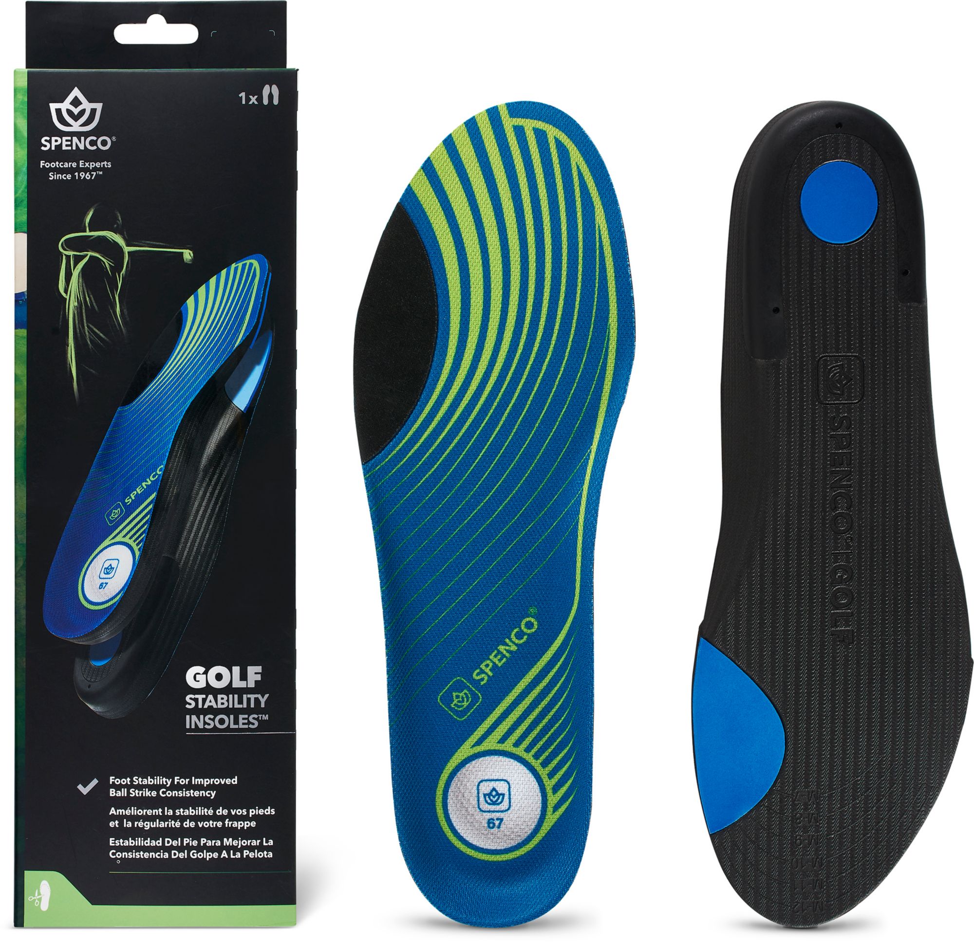 Spenco Women's Golf Stability 5-11 Insoles
