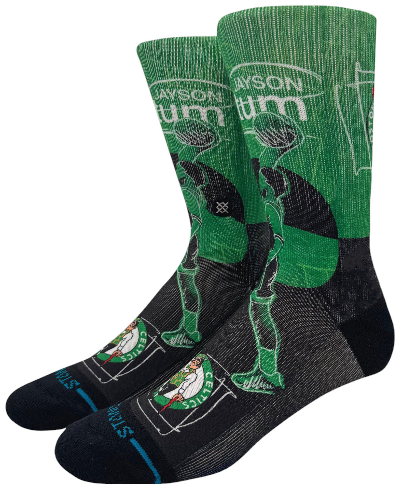 Stance Adult Boston Celtics Jayson Tatum Pasted Socks