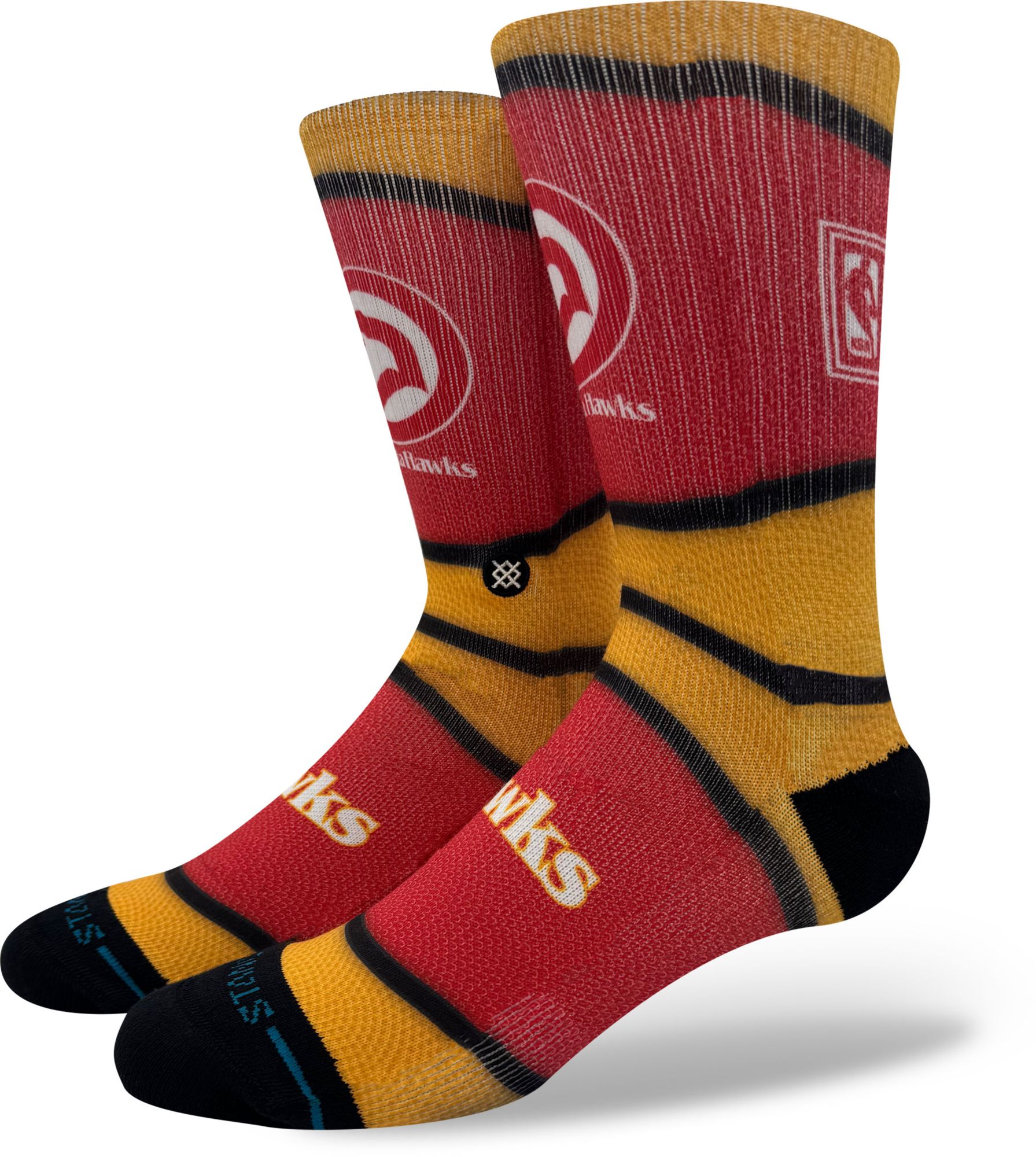 Stance Adult Atlanta Hawks Hardwood Classic Socks