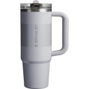 Replacement Flip Lid With Straw For Stanley Quencher Tumblers - Leak Proof, Fits 20oz & 30oz Stanley ProTour/Quencher H2.0, Sky Blue