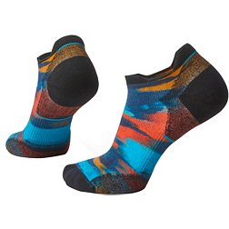 SmartWool Women's Run Targeted Cushion Brushed Print Low Ankle Socks