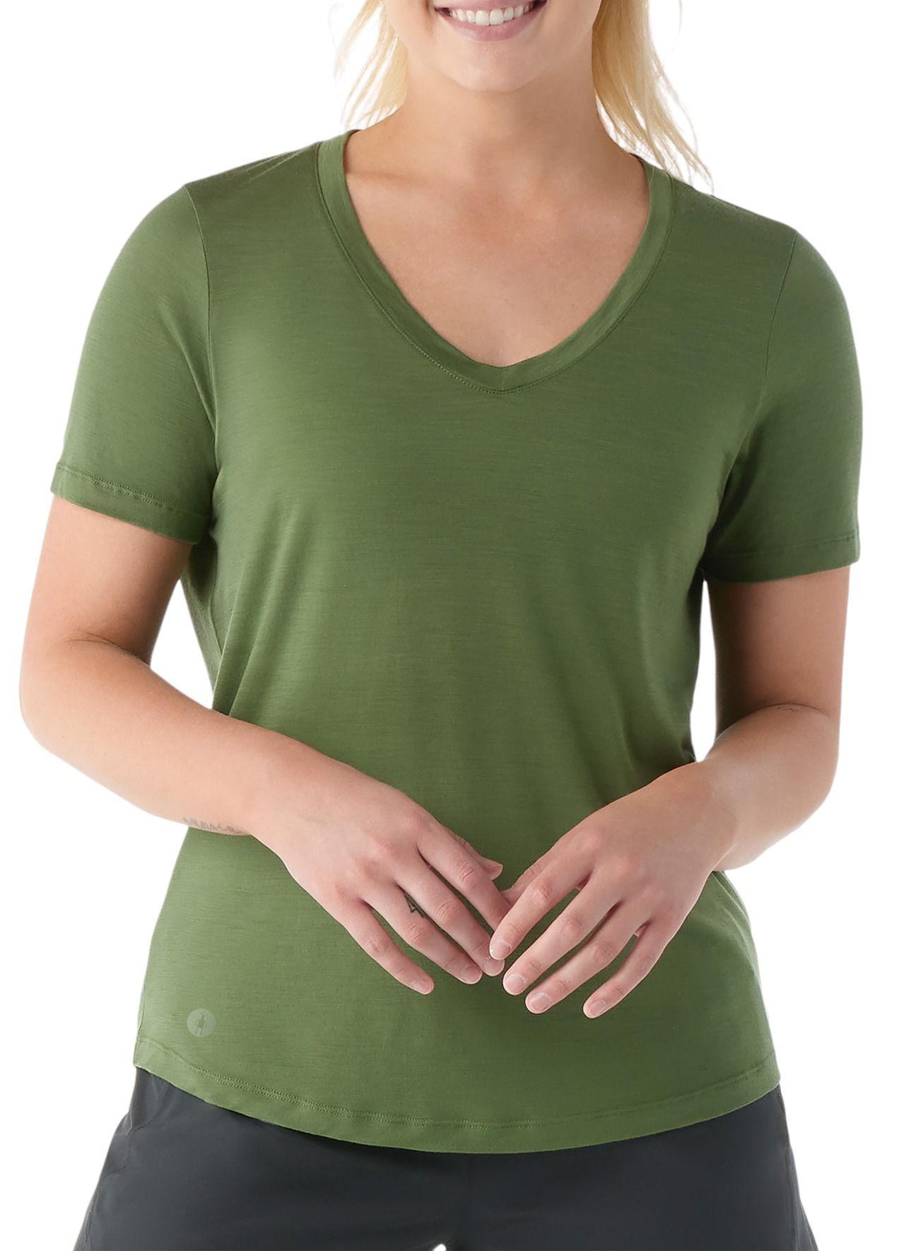 Smartwool Women's Merino Sport 120 V-Neck SS Tee