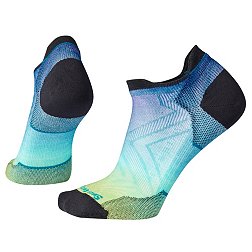 Smartwool Women's Run Zero Cushion Ombre Printed Low Ankle Sock