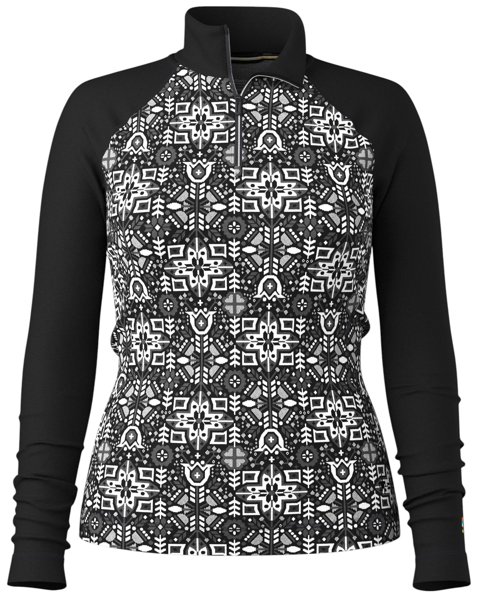 Black Deco Floral