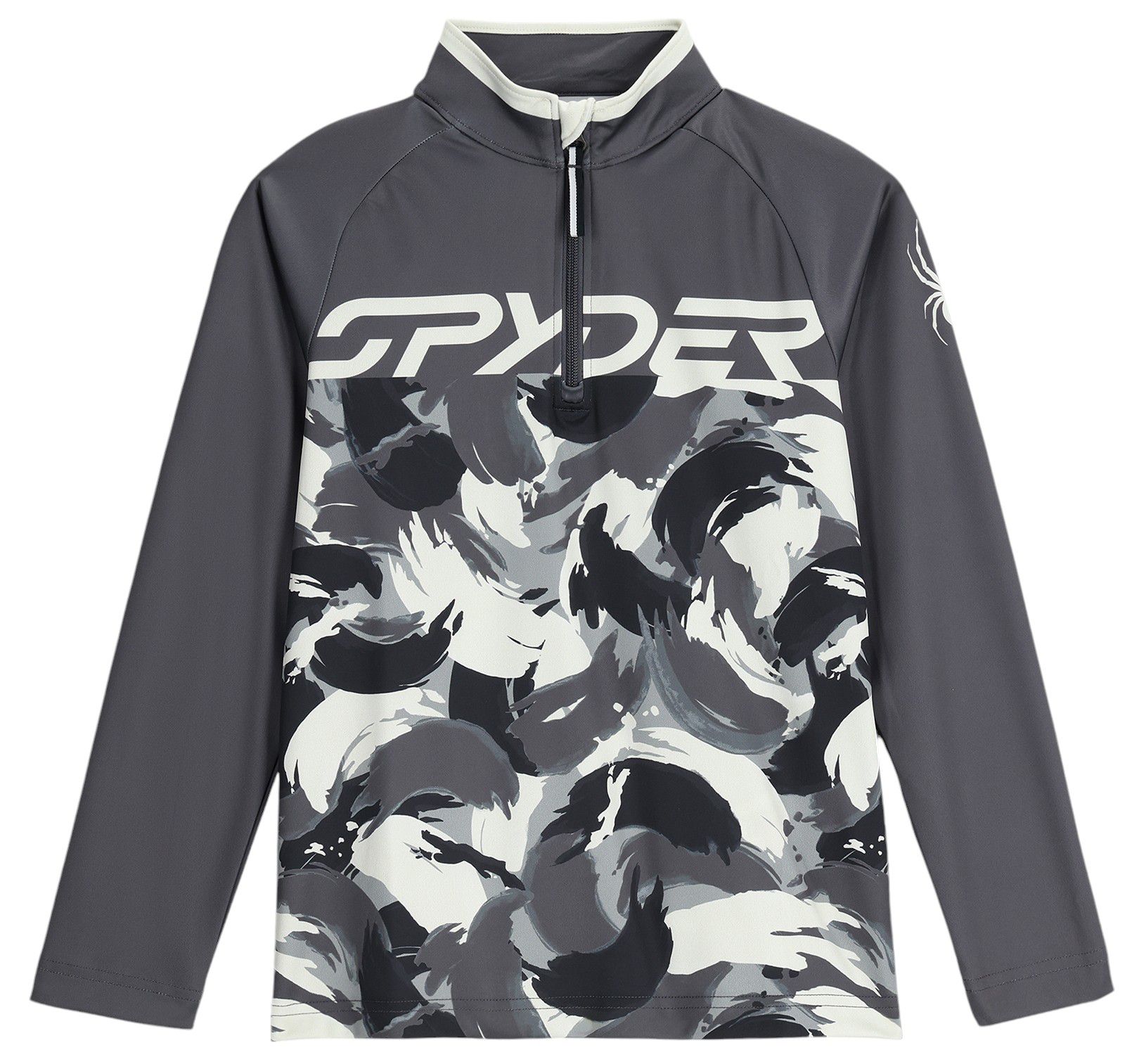 Spyder Youth Camo 1/2 Zip Jacket