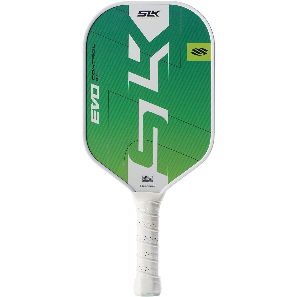 Selkirk SLK Halo Control XL Pickleball Paddle | Raw Carbon Fiber For Ultimate Spin & Power