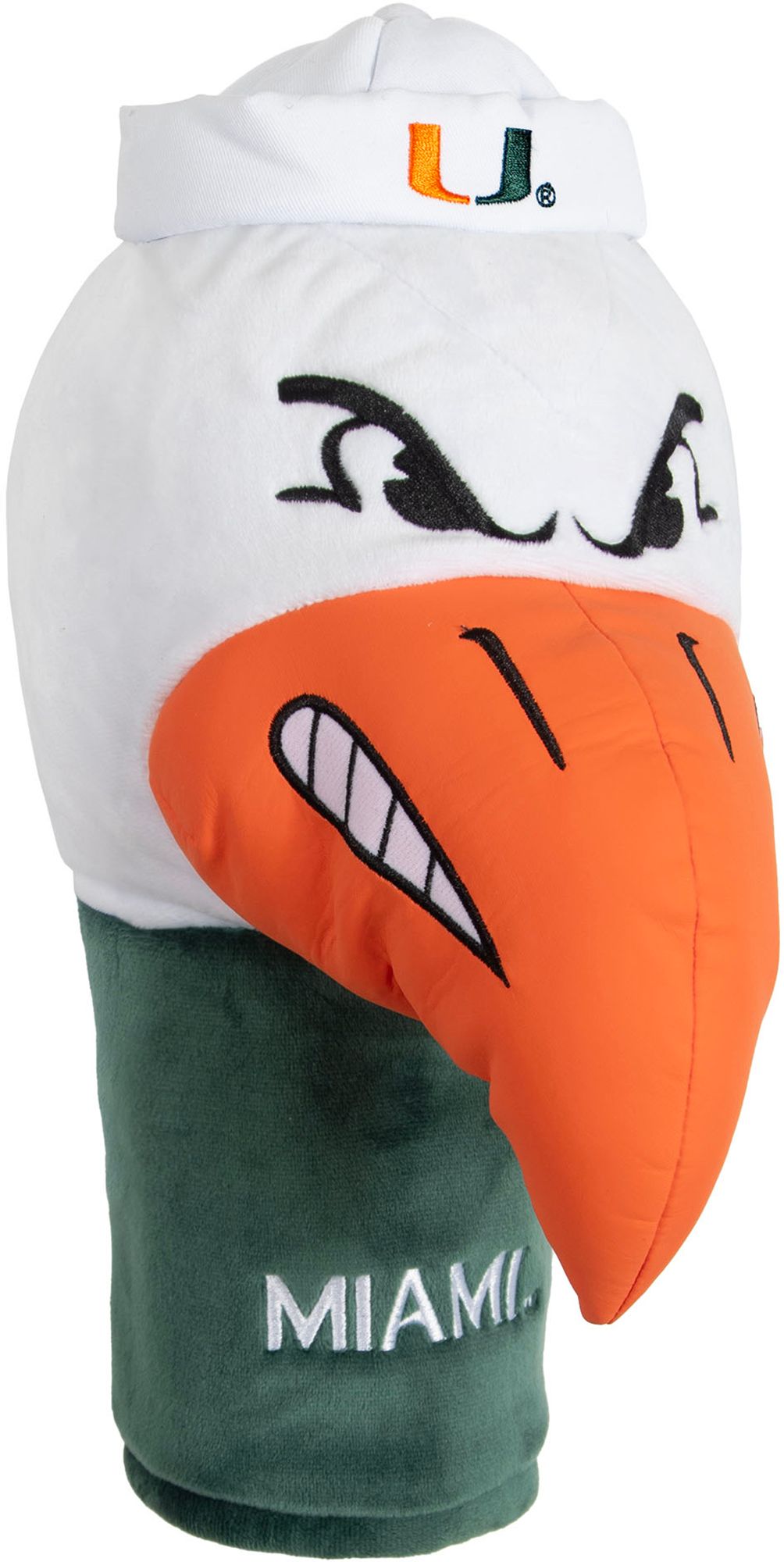 Team Effort Miami Hurricanes Mascot Driver Headcover