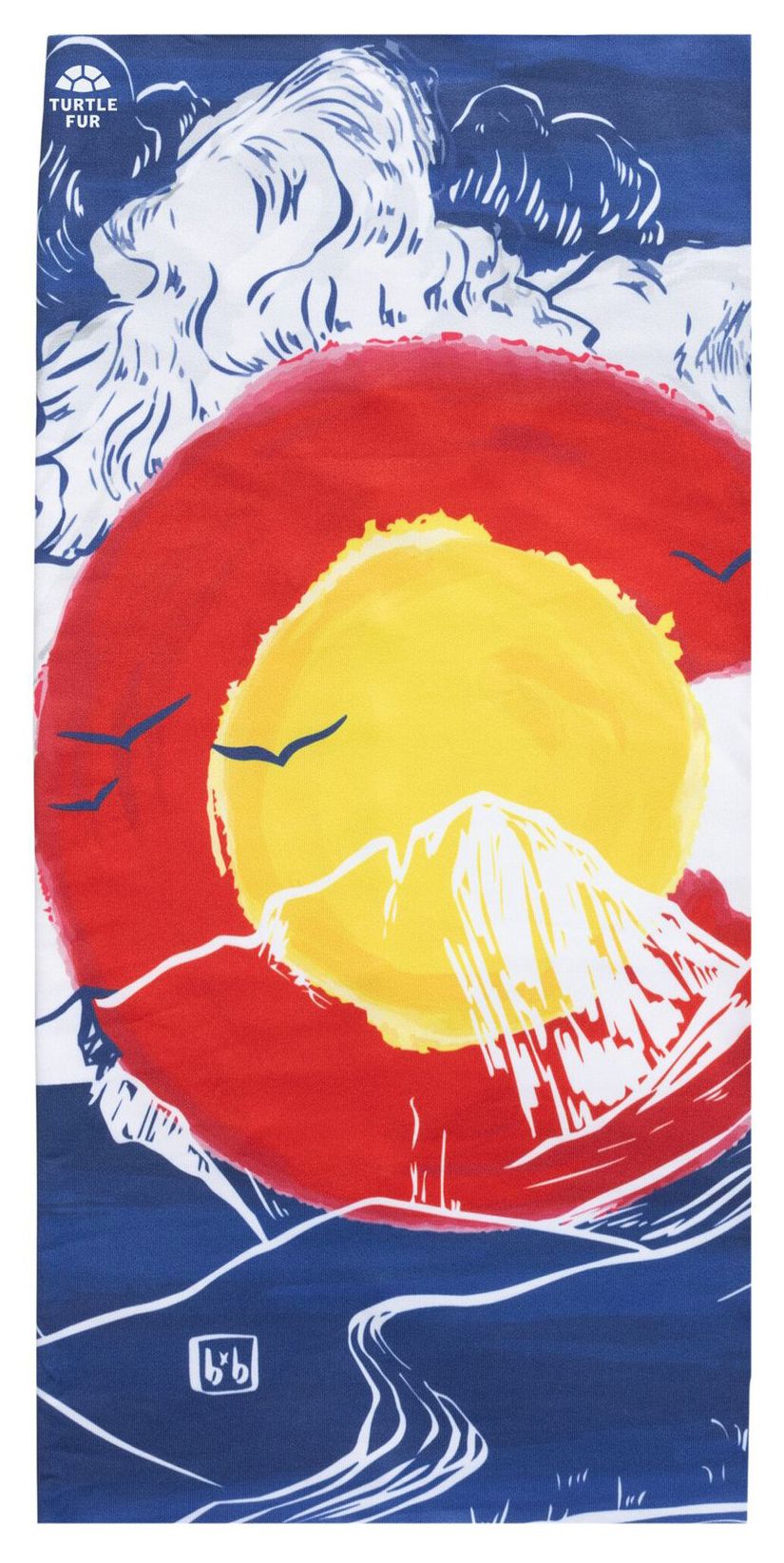 Turtle Fur Unisex Comfort Shell Tube Print Neck Gaiter