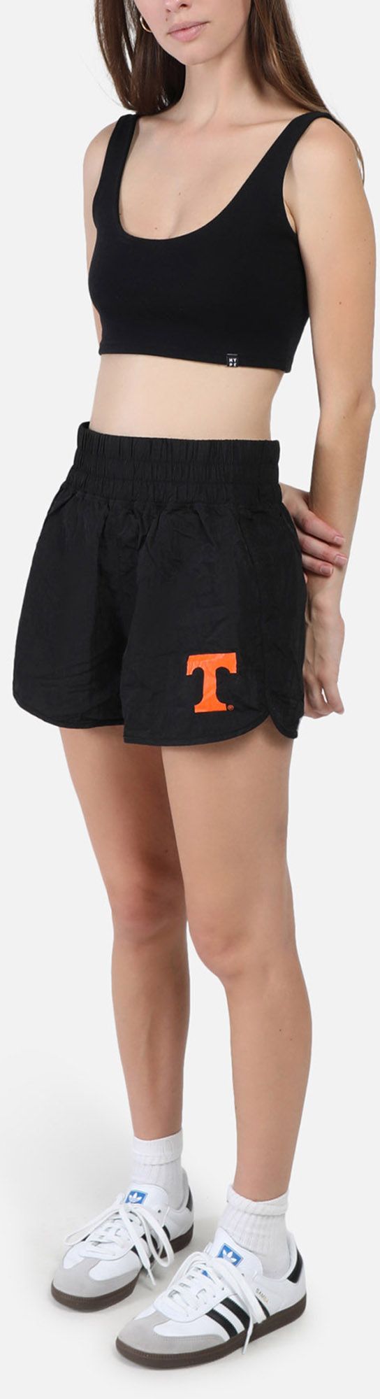 Hype and Vice Women's Tennessee Volunteers Black Boxer Shorts