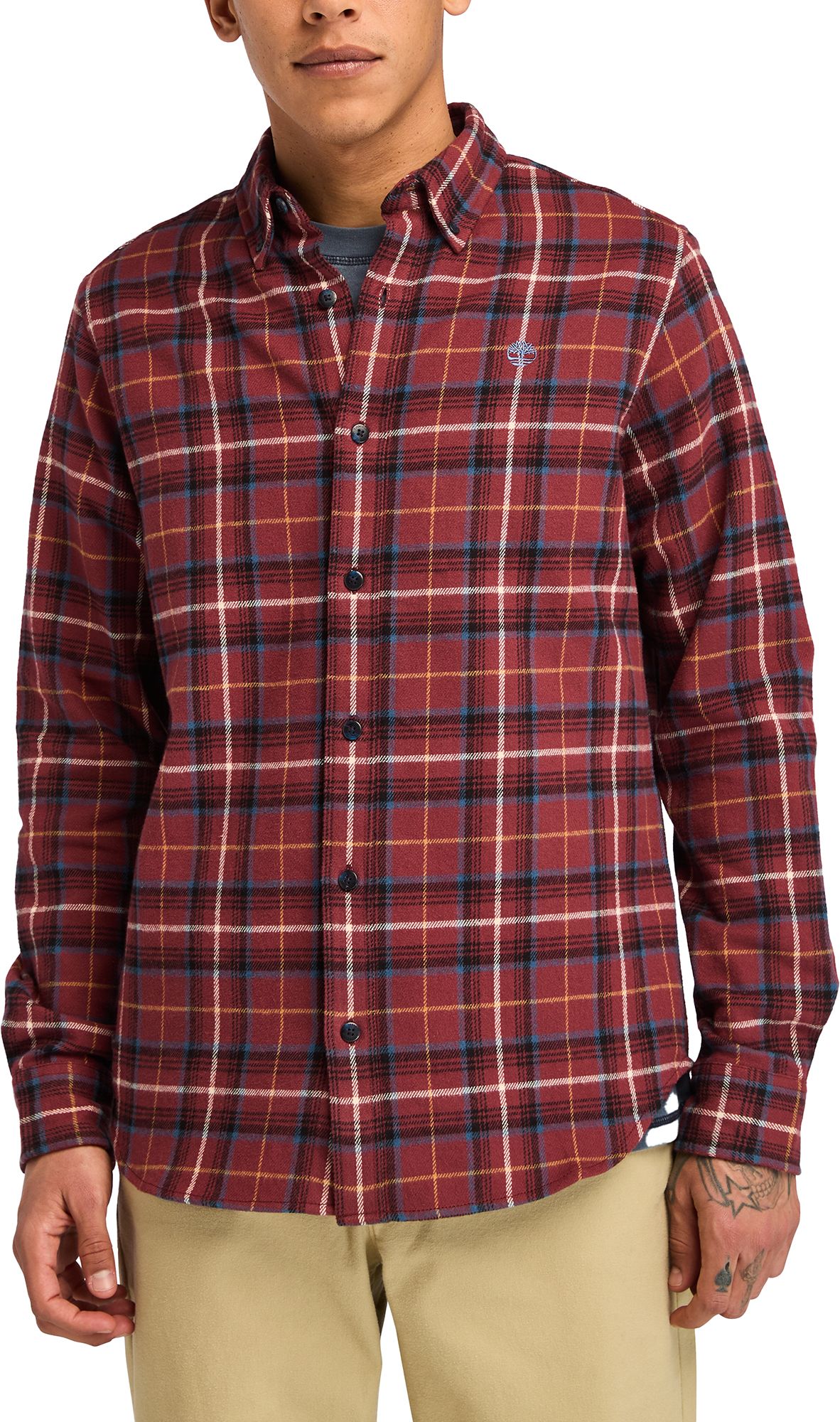 Timberland Men's Midweight Flannel Shirt