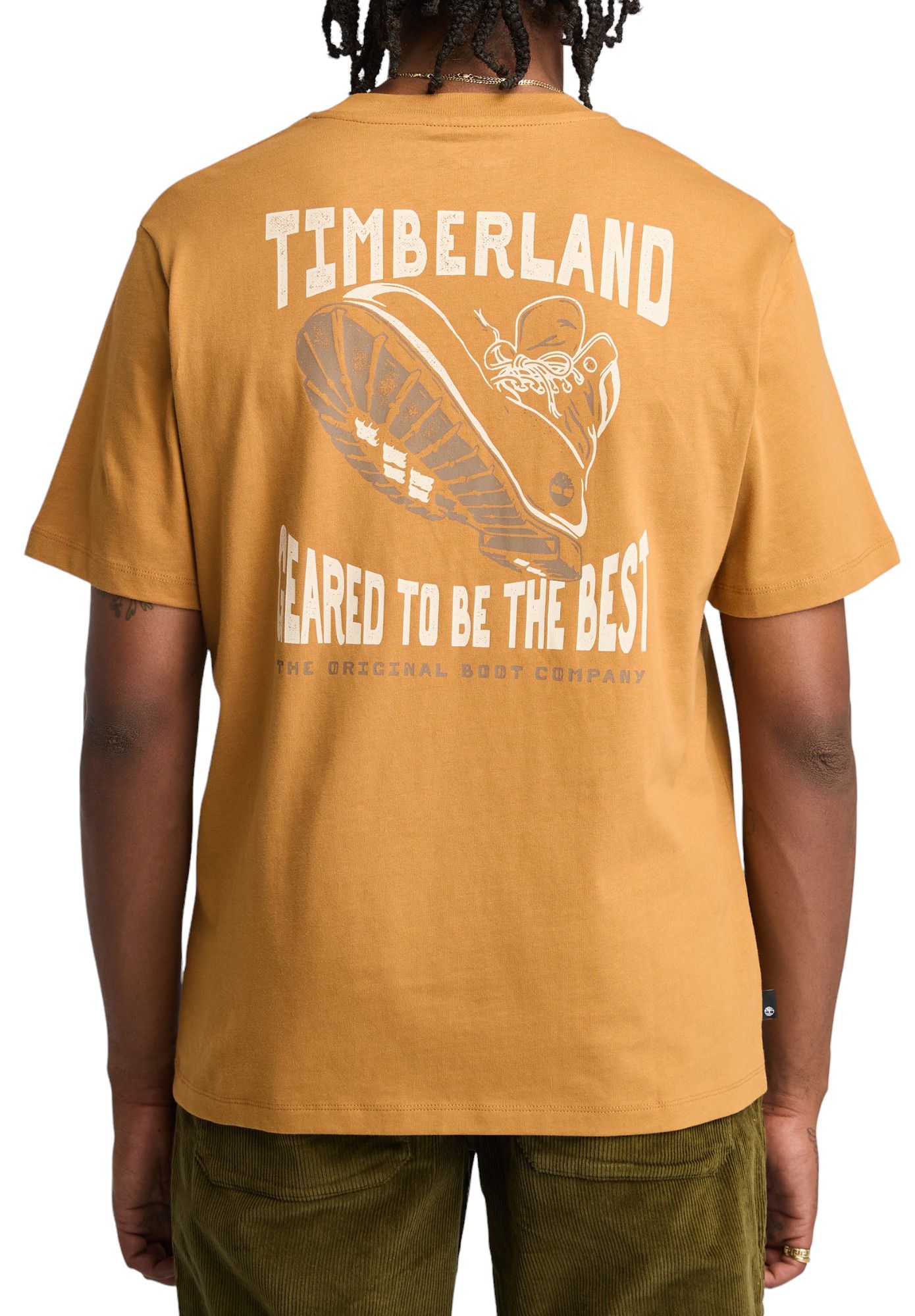 Timberland Men's Work Inspired Back Graphic T-Shirt