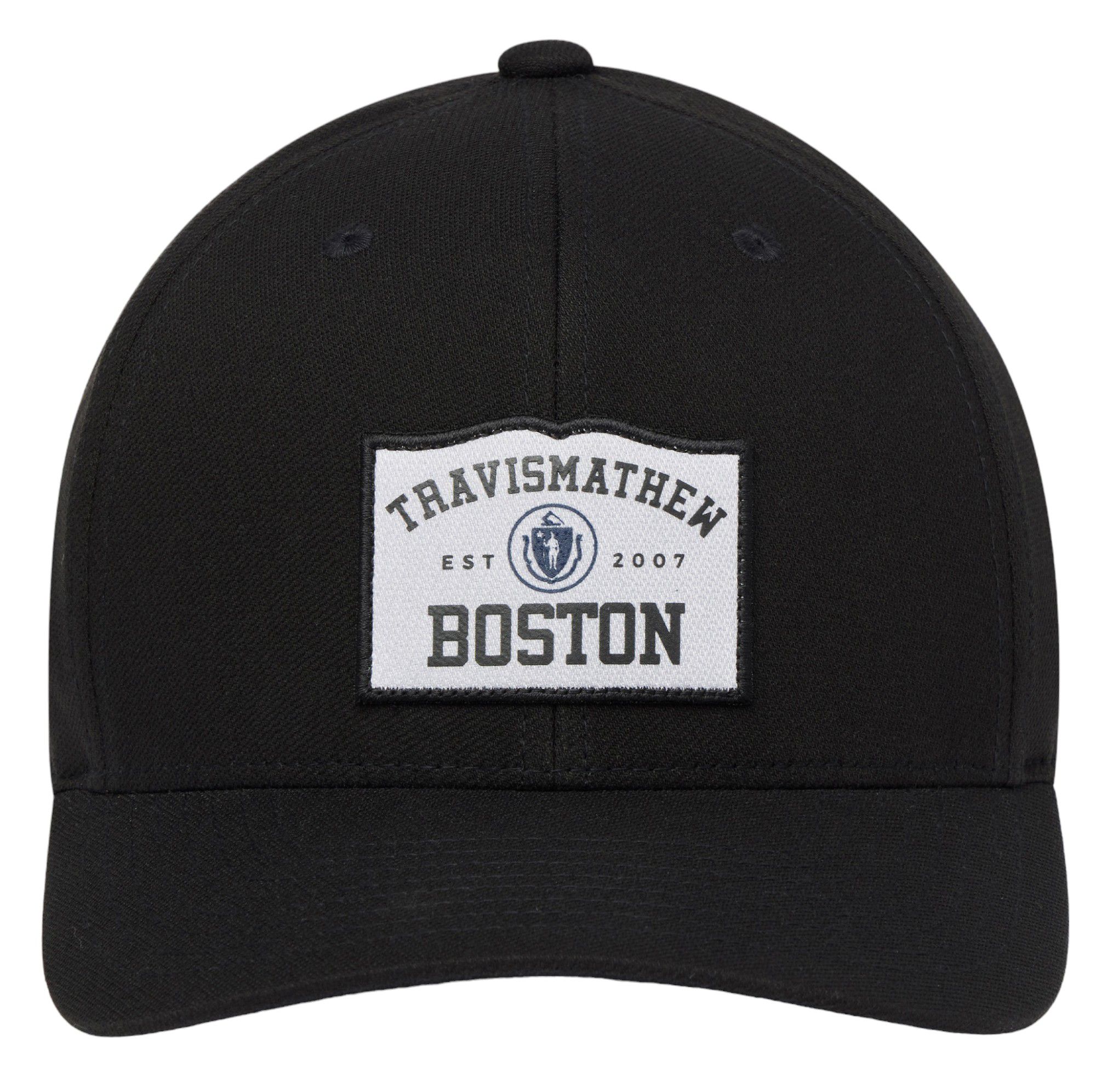 TravisMathew Adult Boylston 2.0 MA State Fitted Golf Hat