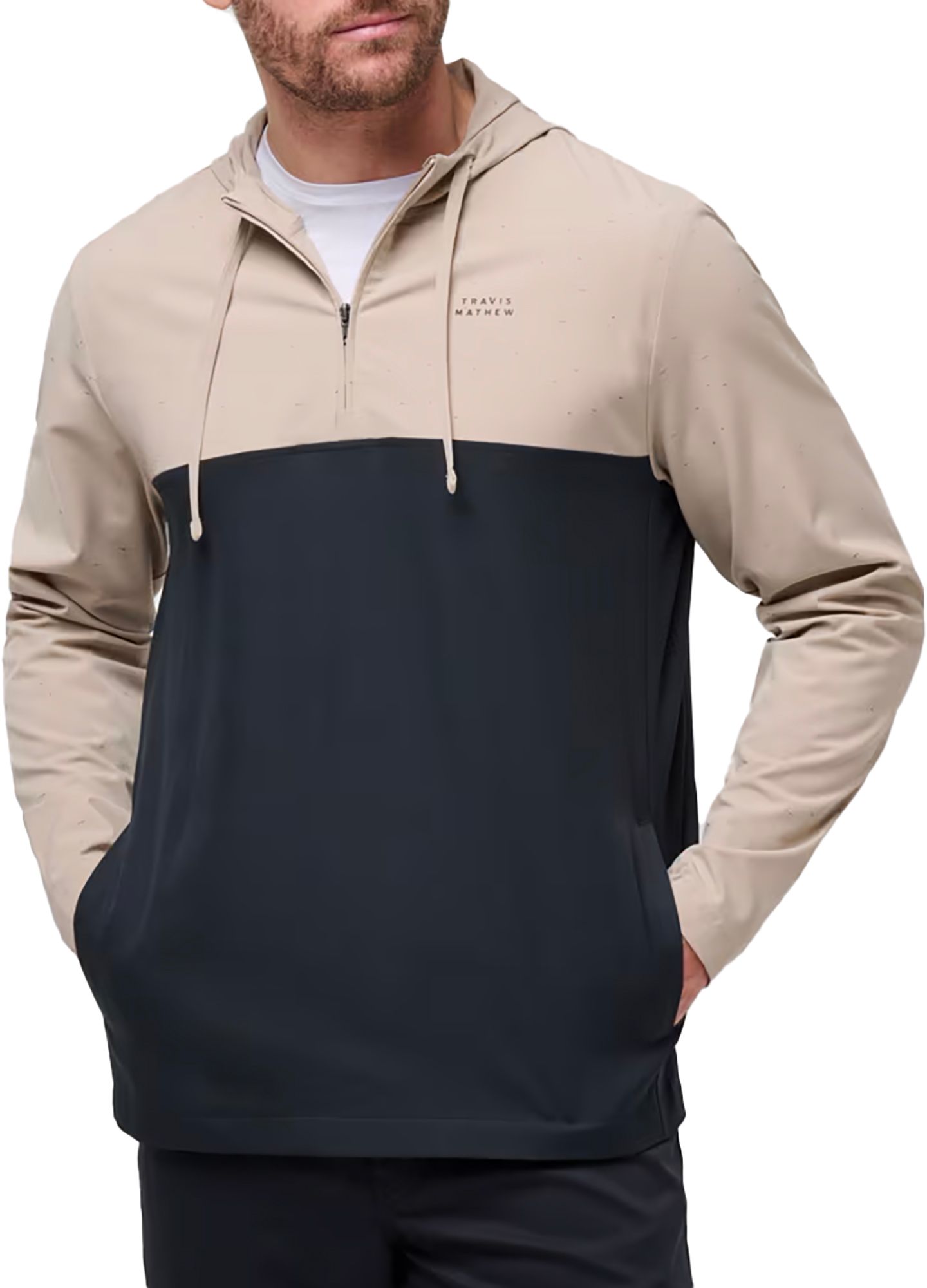 TravisMathew Men's Rocky Shore Golf 1/4 Zip